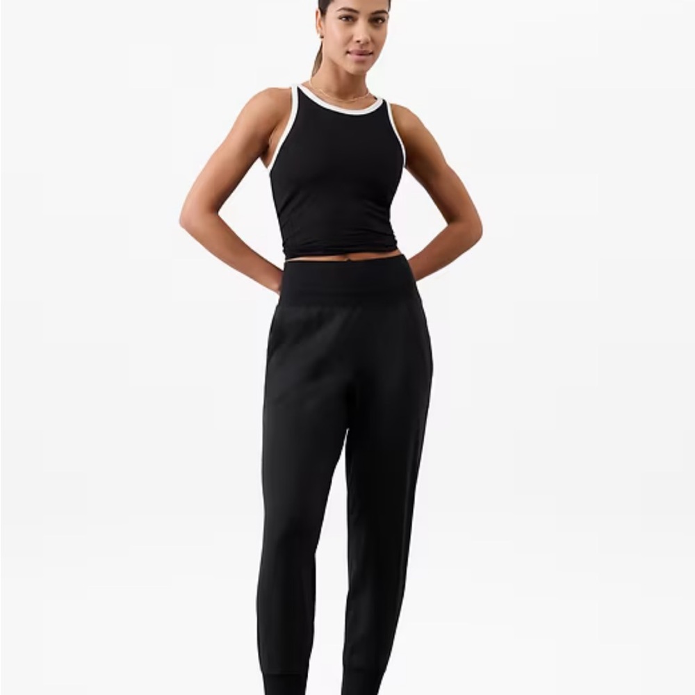 Athleta Black Women's Track Joggers- Venice